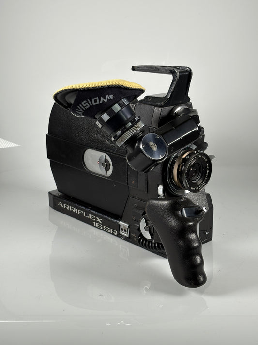 ARRIFLEX 16SR 16mm Motion Picture Camera Bundle with (2) Magazines 10mm f1.8 Schneider