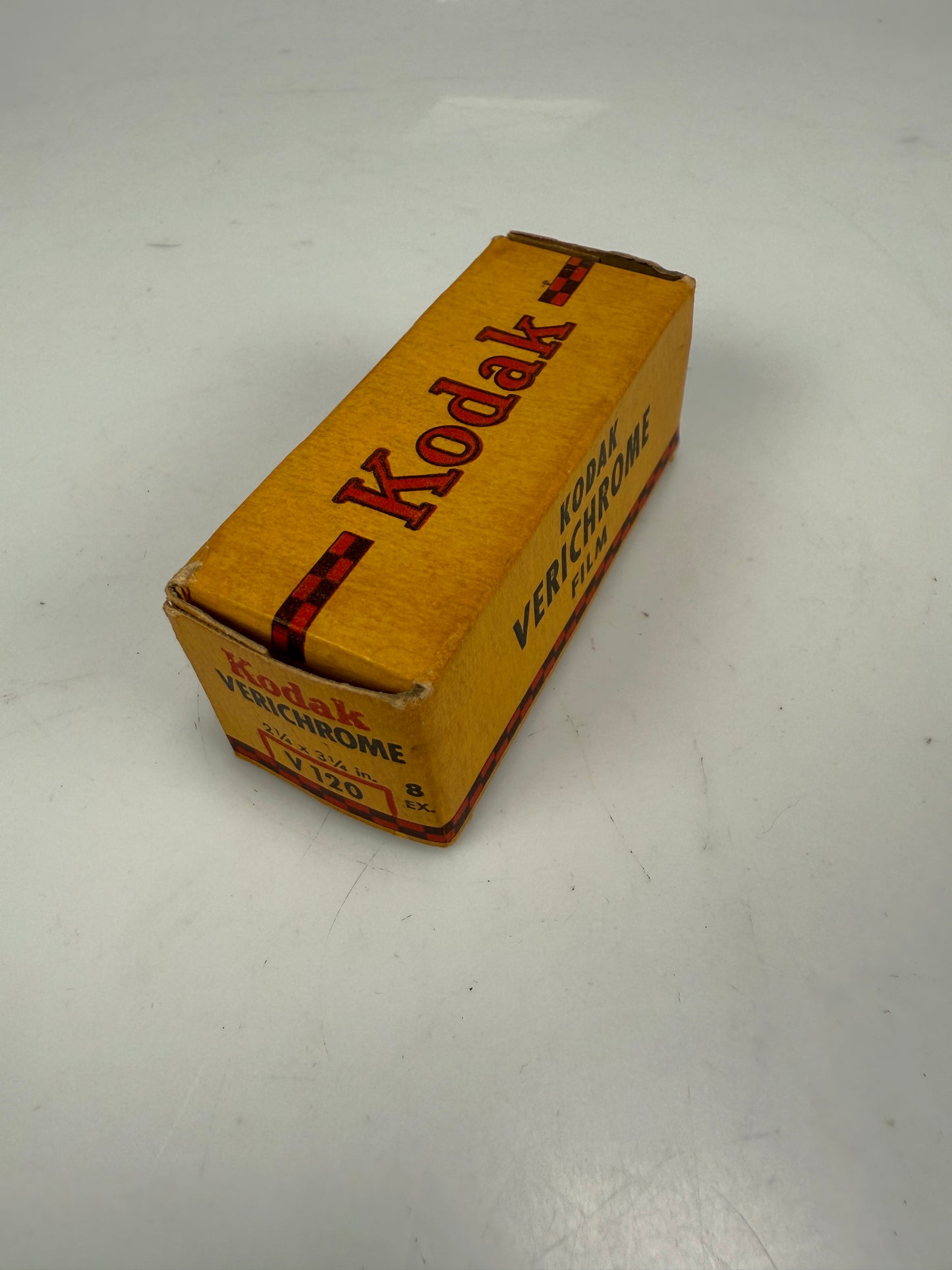 Kodak Verichrome V120 Film 2 1/4" x 3 1/4" - 8 Exp 1948