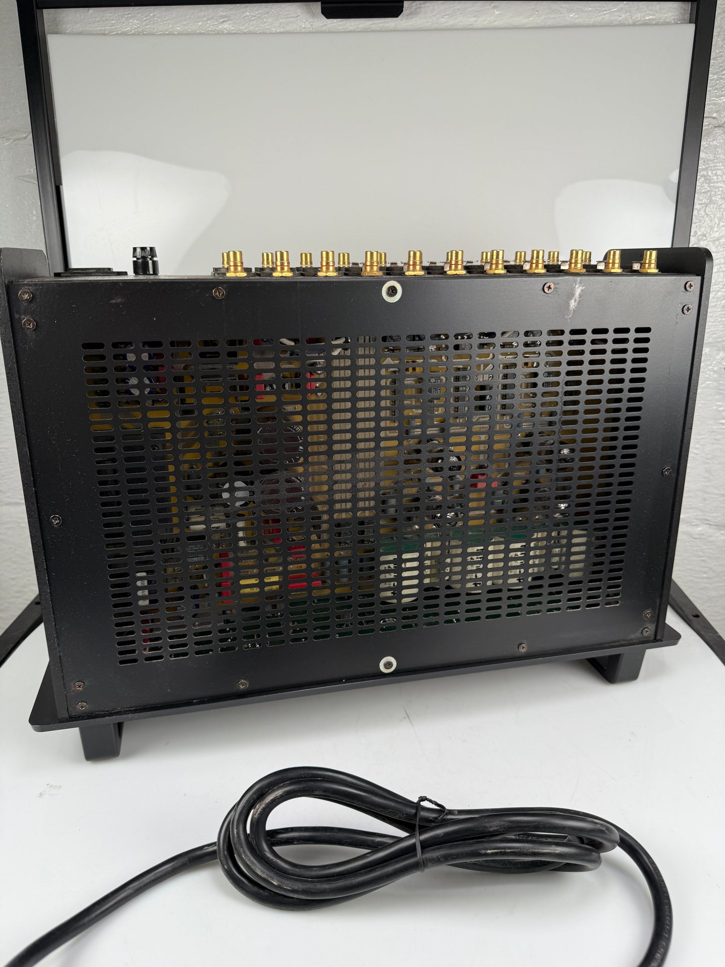 Audio Research Model LS25 high definition black vacuum tube preamplifier