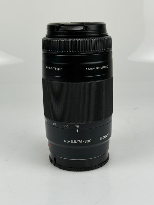Sony 75-300mm f4.5-5.6 Macro Lens SAL75300 A Mount