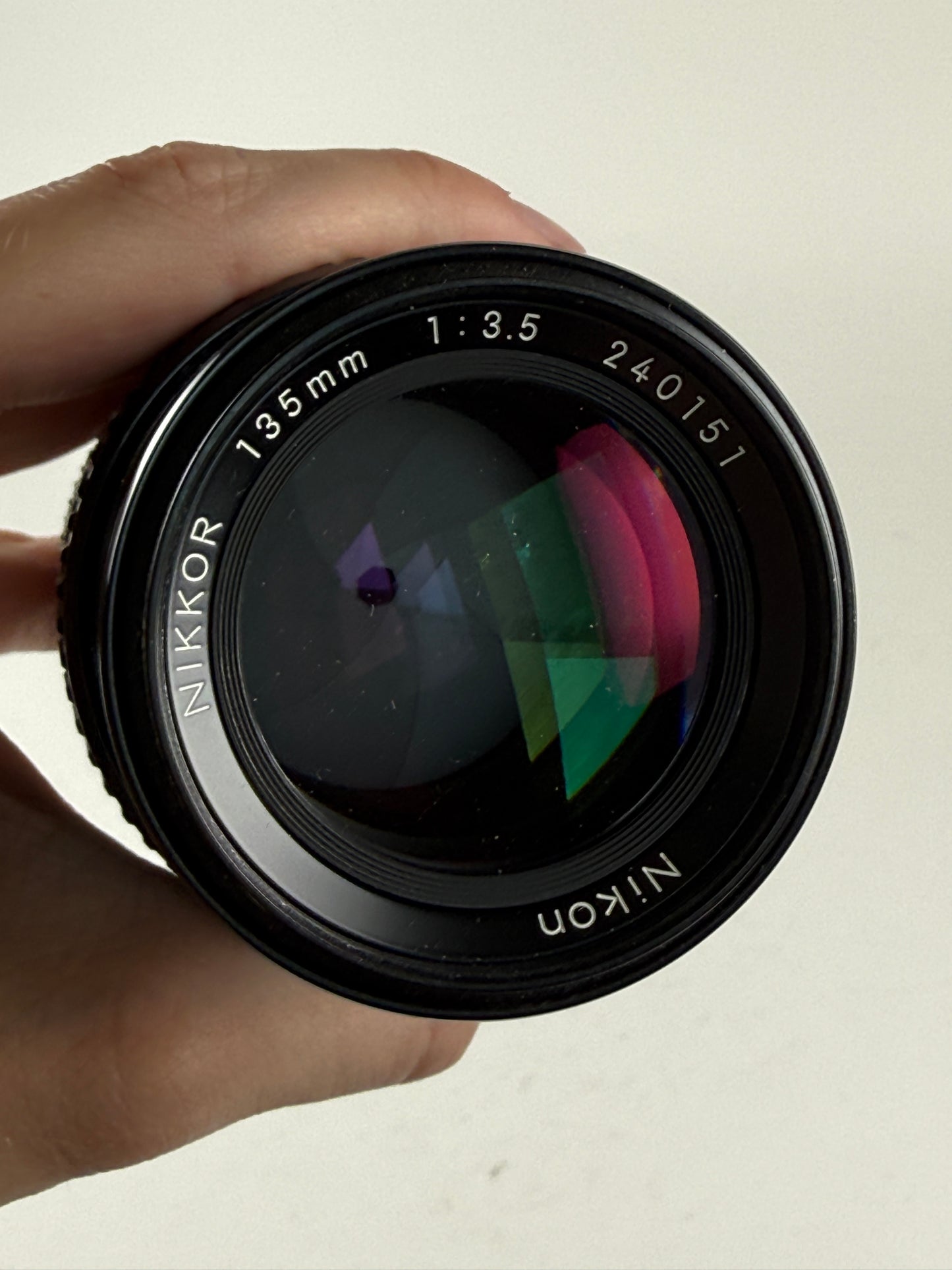 Nikon Nikkor AI 135mm f3.5 Lens MF