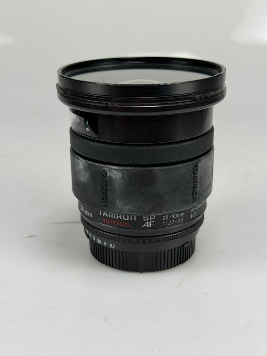 Tamron SP AF 20-40mm F2.7-3.5 166DN for Nikon lens