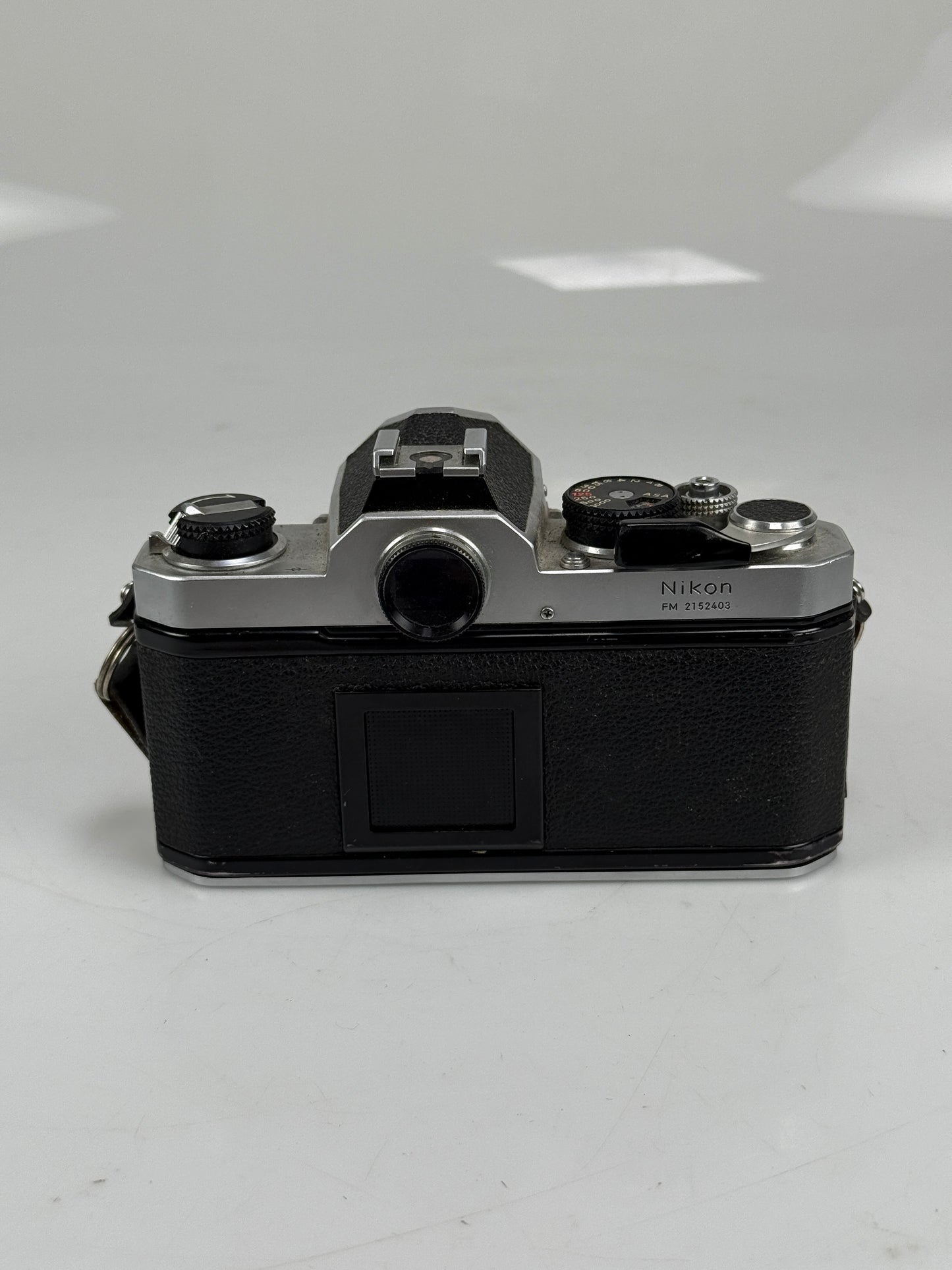 Nikon FM 35mm SLR Film Camera Chrome Body