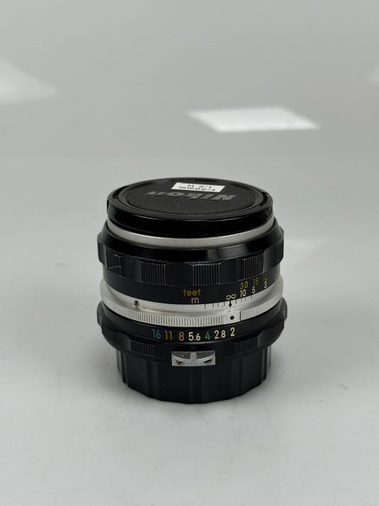 Nikon Nikkor-H 50mm f2 Non AI lens