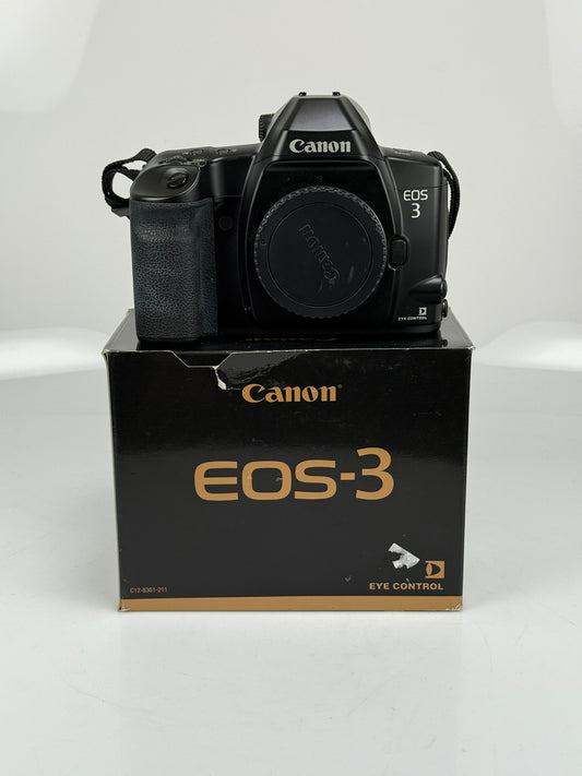 Canon EOS-3 EOS 3 35mm SLR Film Camera Body