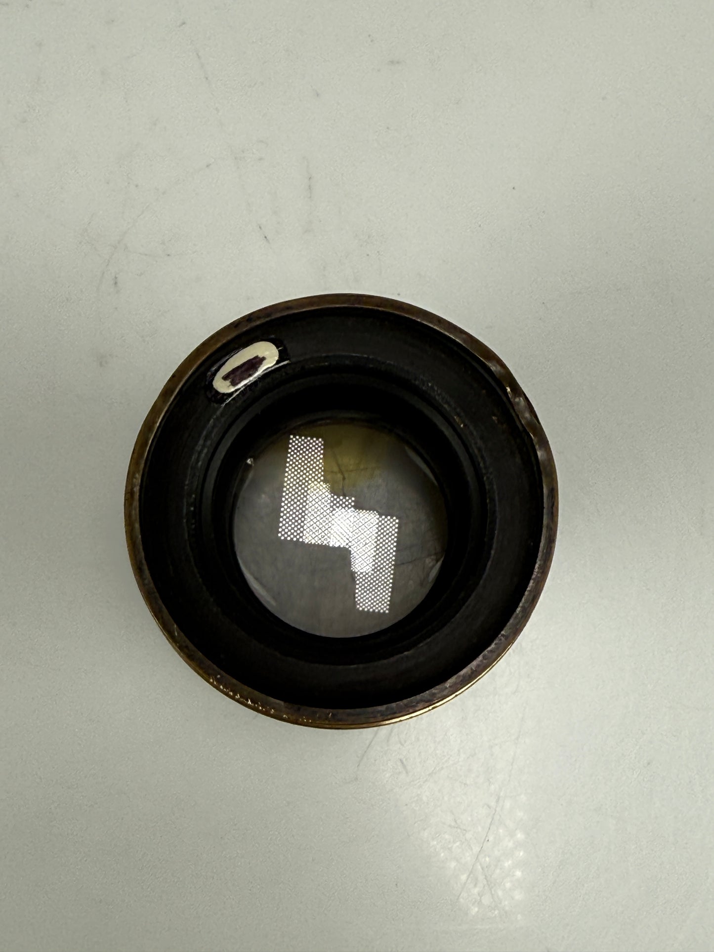 J.H. Dallmeyer London 8.5x6.5 Rapid Rectilinear Brass Lens