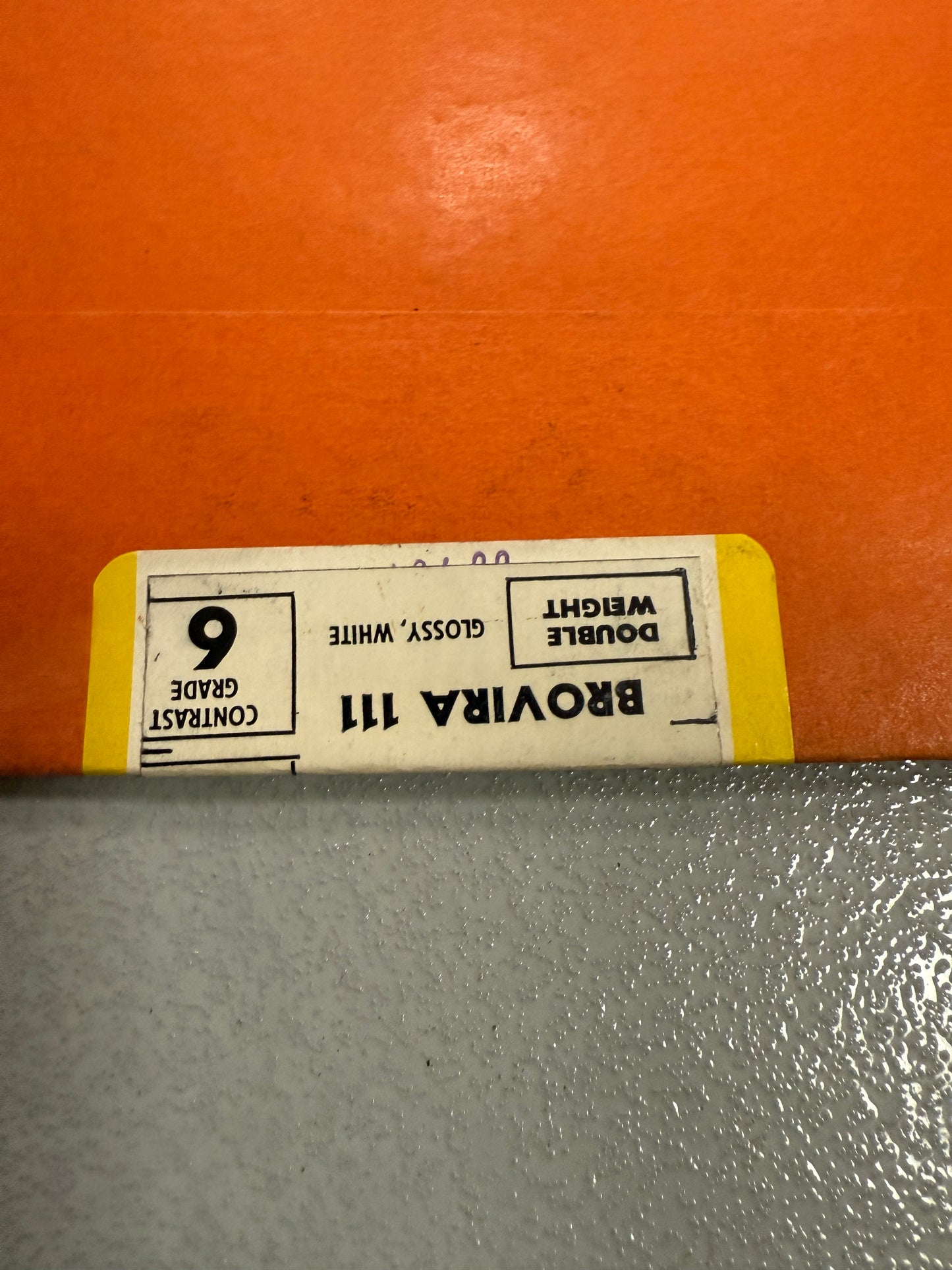 Agfa Brovira Photo Paper 10 Sheets 16x20 inch 111 grade 6