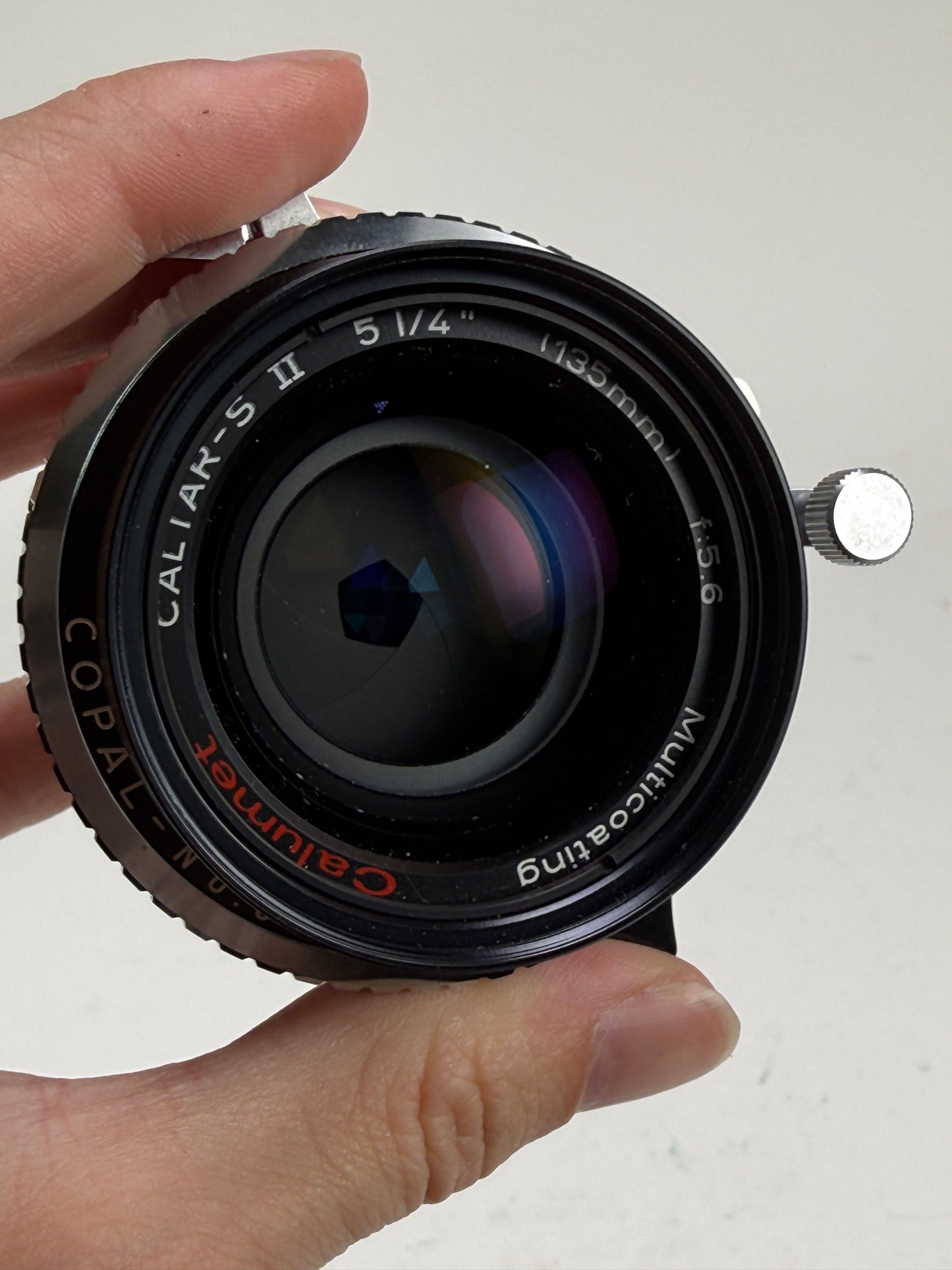 Calumet Caltar-S II 5 1/4 Inch 135mm f5.6 Large Format Lens