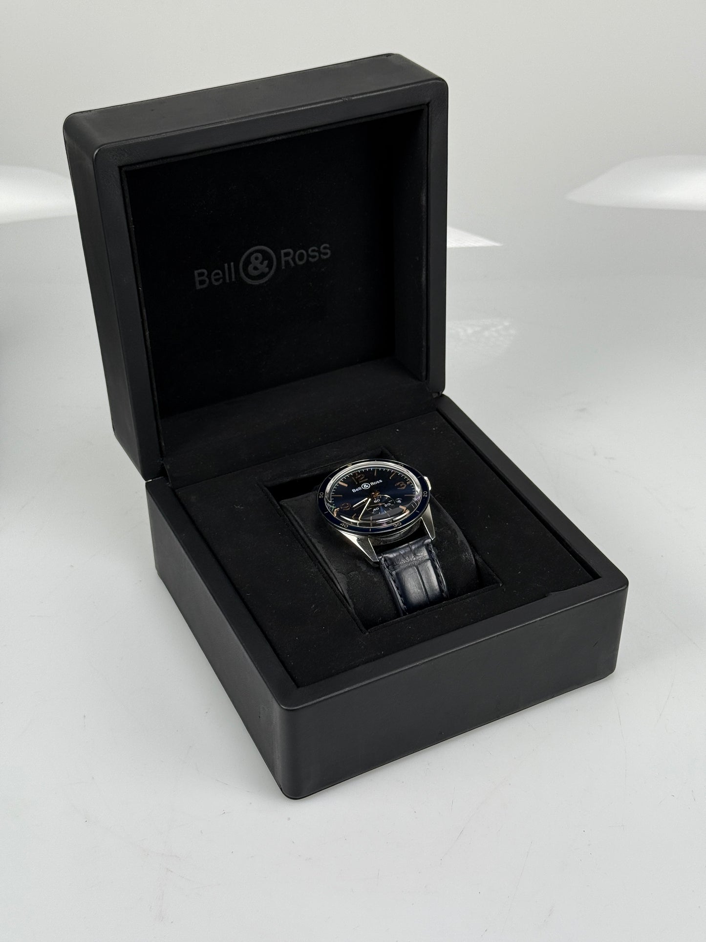 Bell & Ross BR123-95-SP Blue Date Small Second Automatic Men's Watch