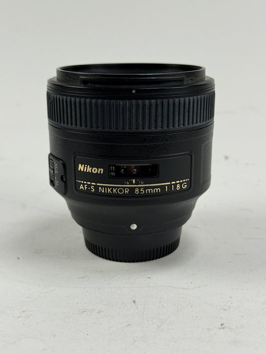 Nikon Nikkor AF-S 85mm f1.8 G Lens