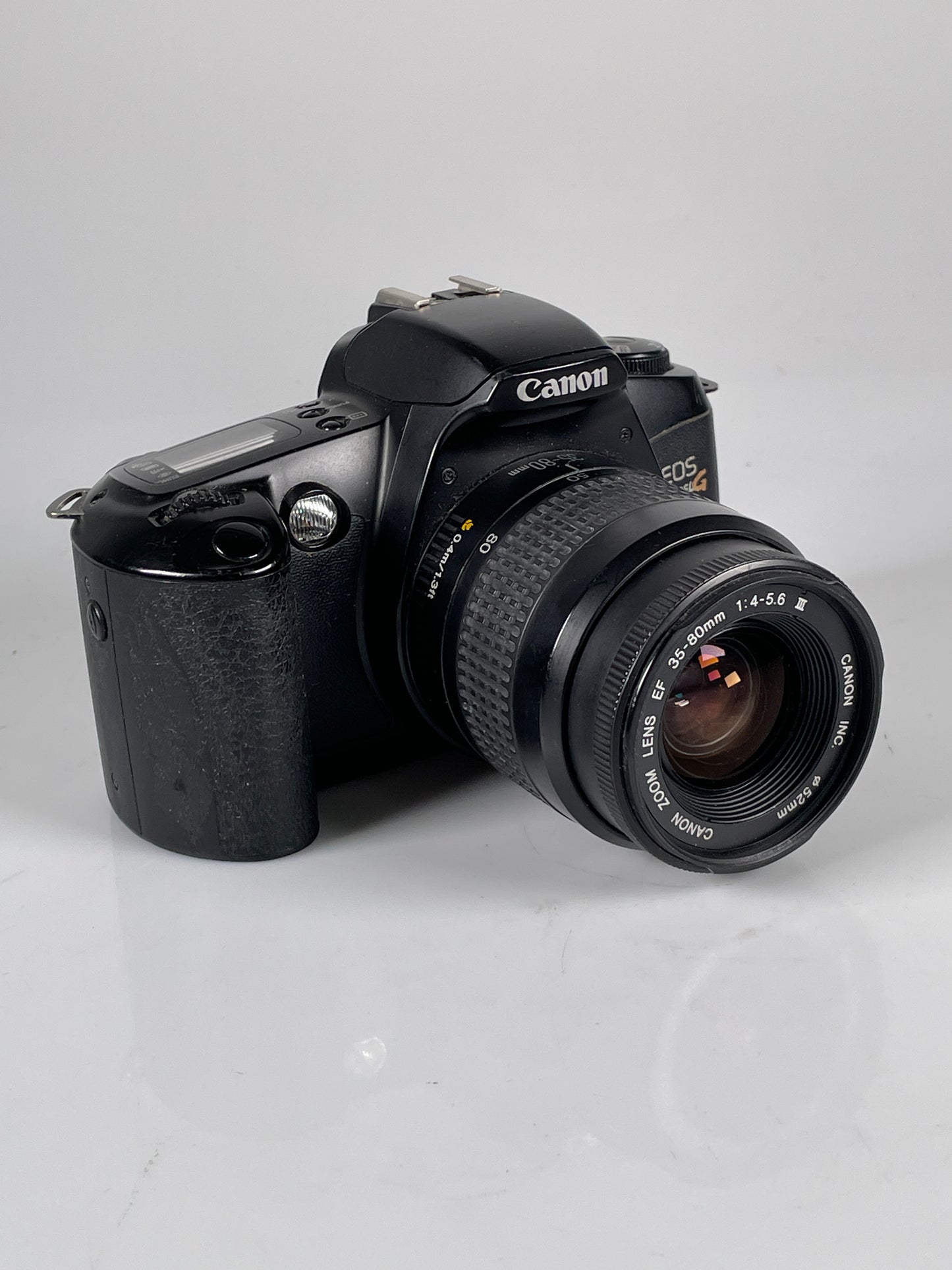 Canon EOS Rebel G 35mm SLR Film Camera kit with 35-80mm USM lens