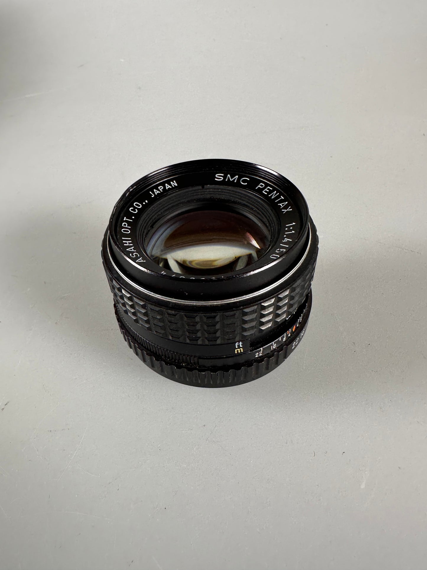 Asahi SMC Pentax 50mm F1.4 MF Lens K Mount