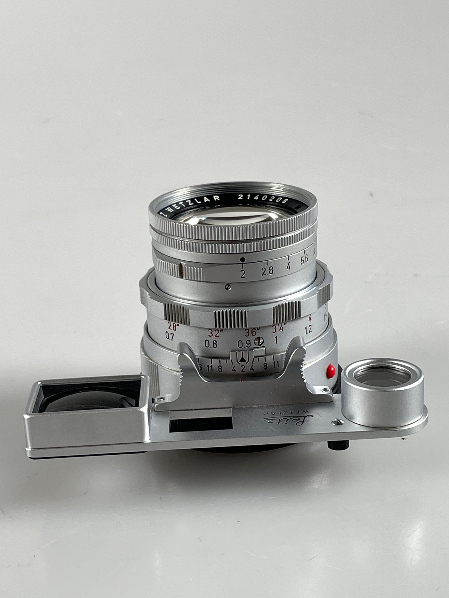 Leica Leitz Wetzlar Summicron-M 50mm F2 Dual Range DR f2 Lens LATE 214xxxx