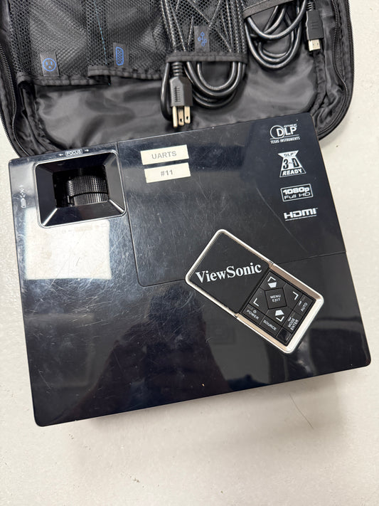 ViewSonic PJD7820HD (VS14937) Full HD DLP Projector W/power Cord& Cable Tested