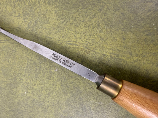 Vintage Ashley Iles Carving Gouge No 6 Chisel