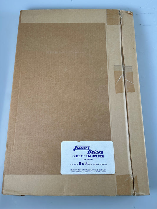 Fidelity Medical Cassette 11x14 Large format sheet film holder RARE NOS