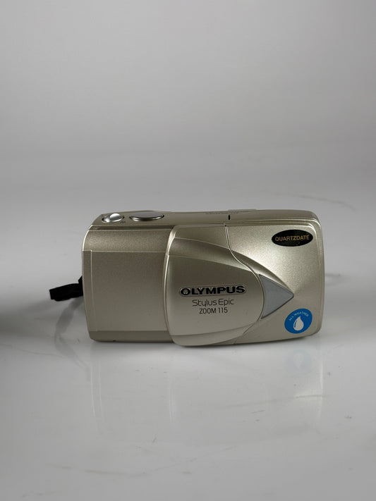 Olympus Stylus Epic Zoom 115 35mm Point & Shoot Film Camera