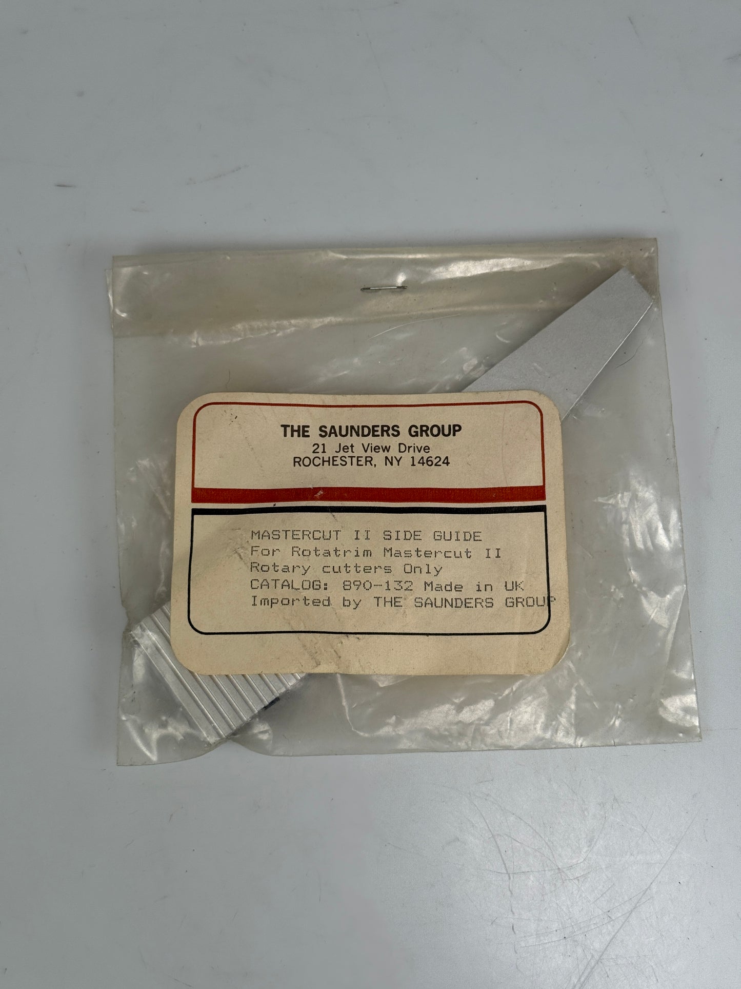 Saunders MASTERCUT II SIDE GUIDE For Rotatrim Mastercut II Rotary cutter