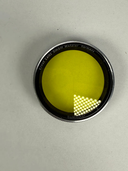 Leica Ernst Leitz filter Summitar E36 - 36mm RARE Yellow 2