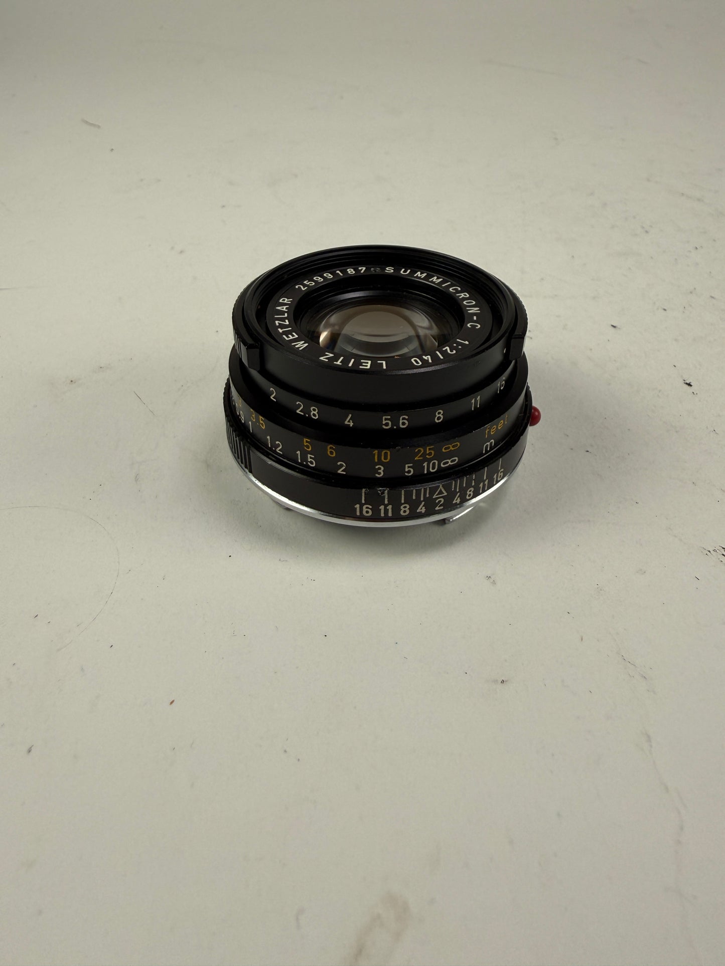 Leica LEITZ WETZLAR SUMMICRON - C 40mm f2 M Mount