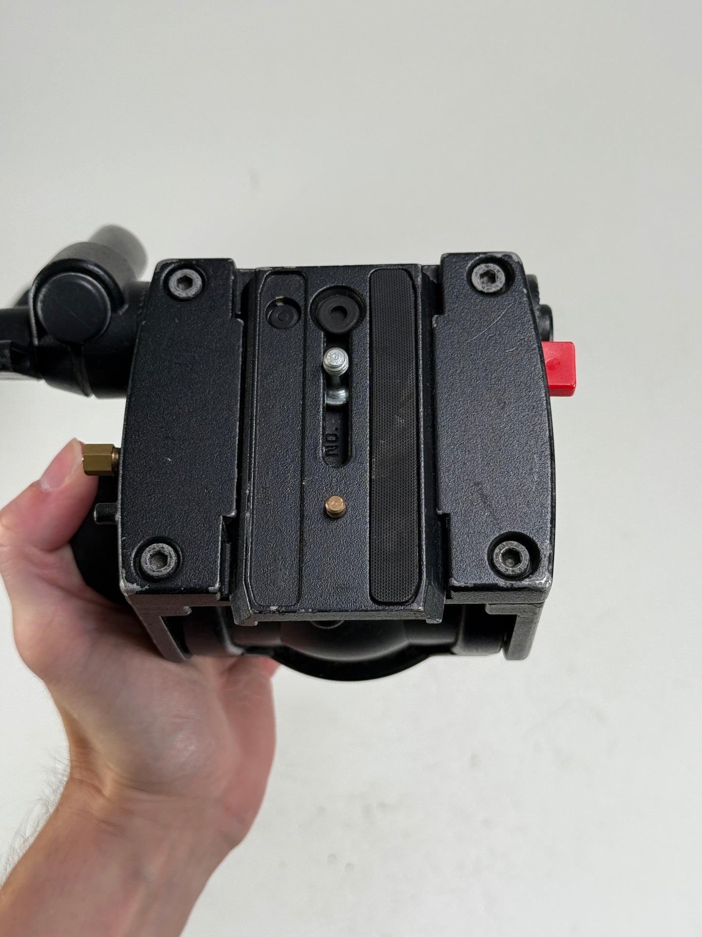 Bogen Manfrotto 3433 / 501 Head Fluid Head w/ Handle, QR Plate