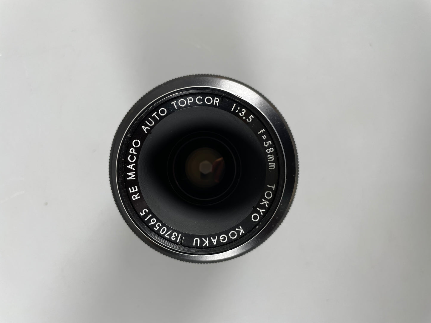 Tokyo Kogaku Topcon RE Macro Auto-Topcor 58mm f3.5 Lens Black