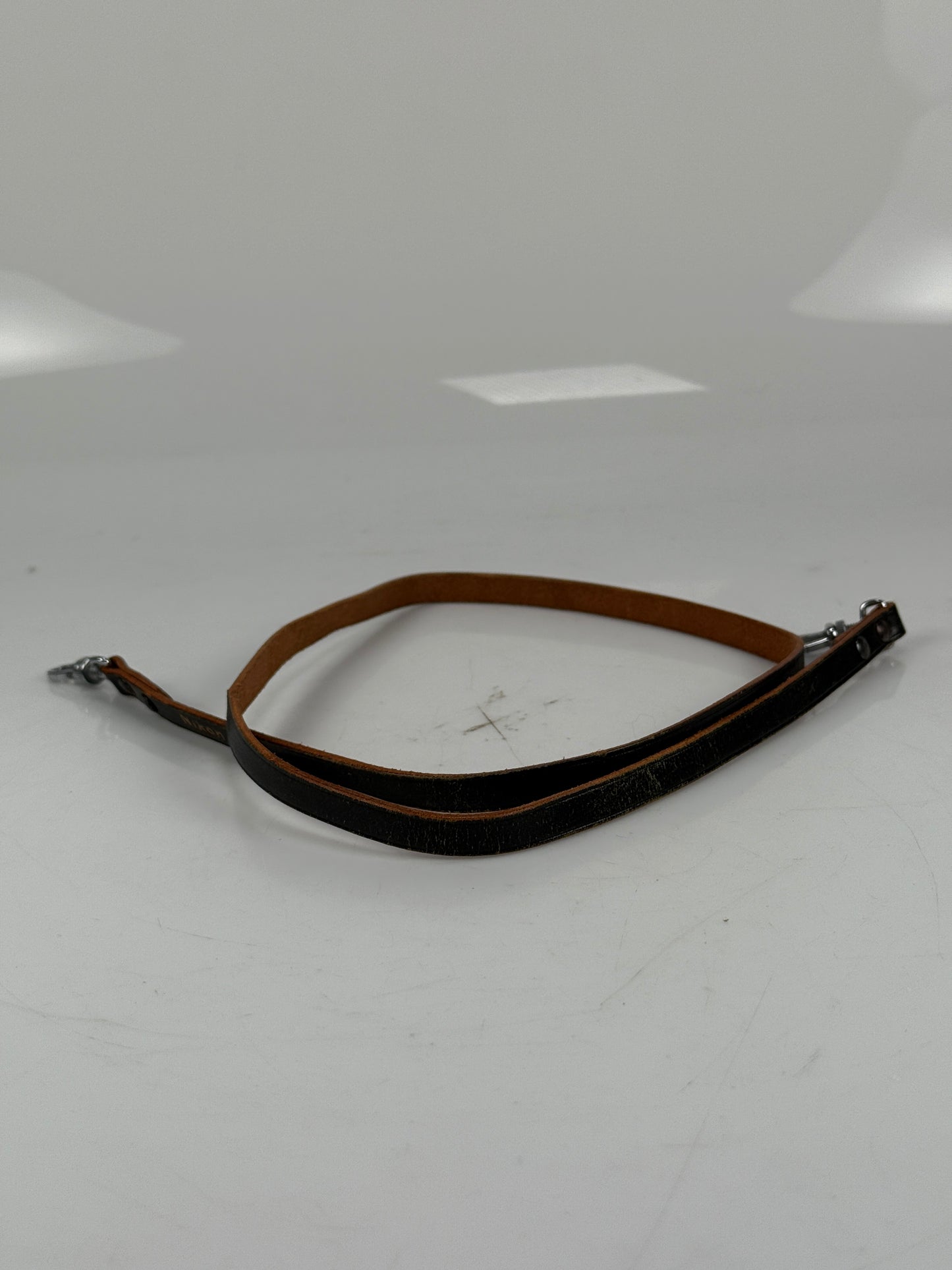 Nikon Camera Rangefinder RF S Strap brown leather RARE