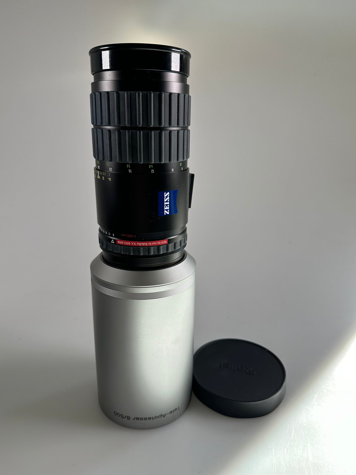 Rollei Zeiss Tele-Apotessar 500mm F8 HFT RARE for SLX, 6002, 6006