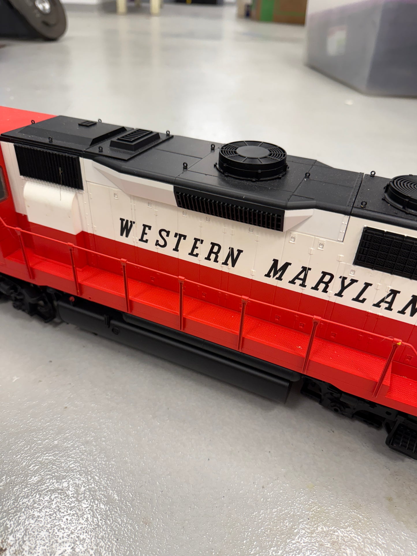 Aristo-Craft 2007 ART-23507 Western Maryland GP40 Locomotive G-Scale #3795 RARE