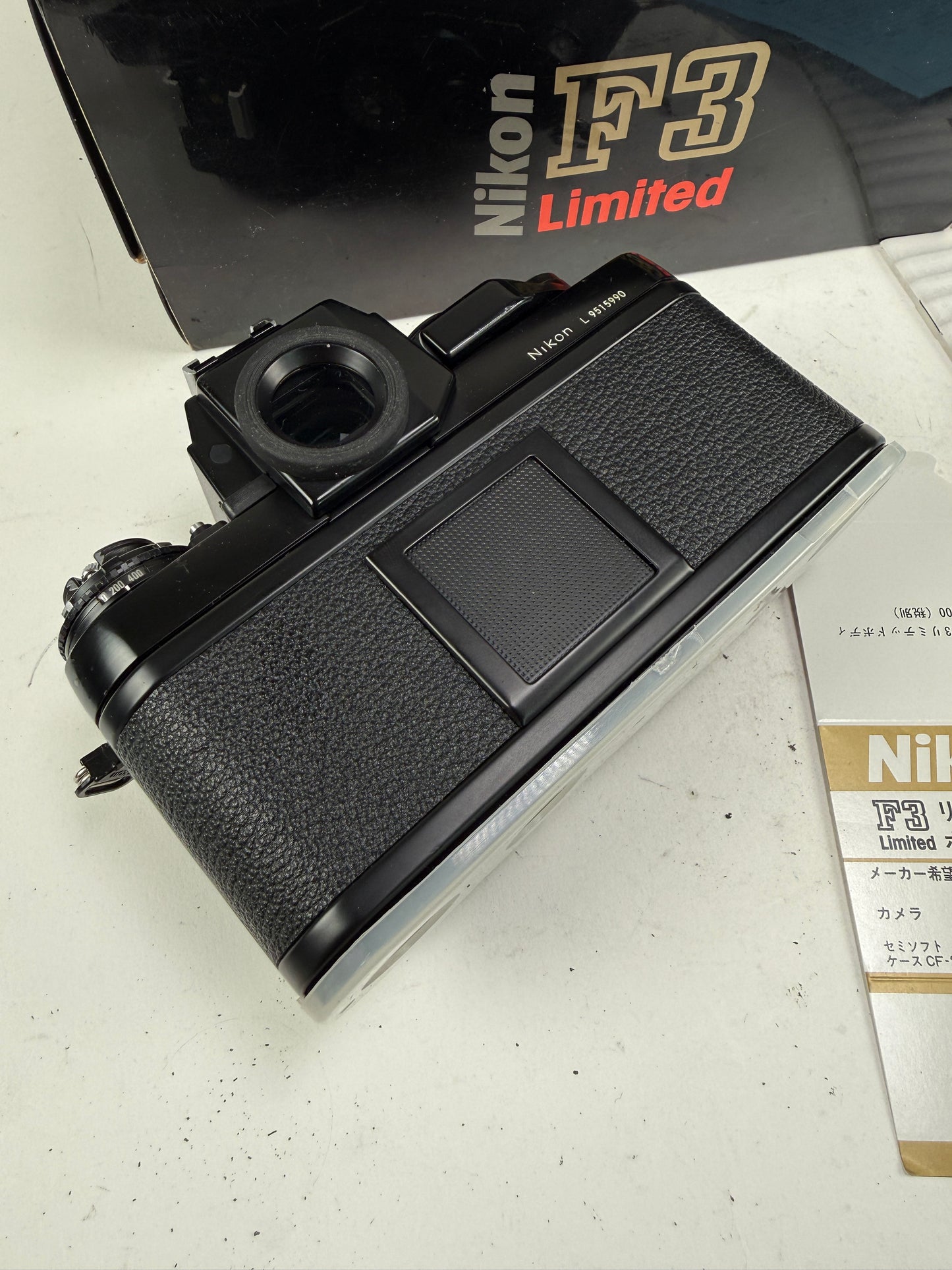 Nikon F3 HP Limited Black SLR 35mm Film Camera Body