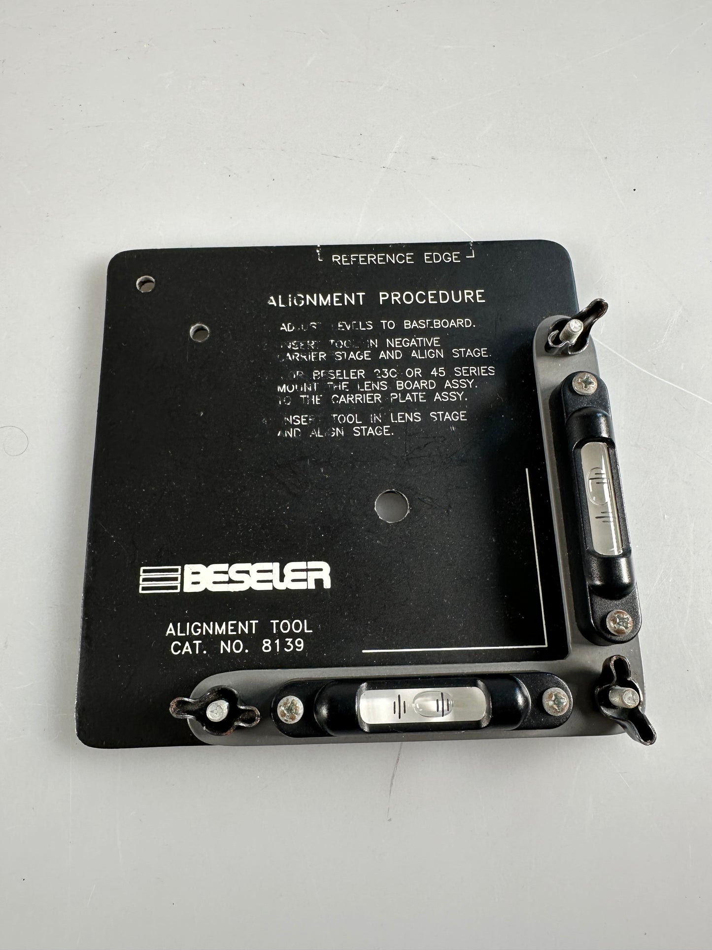 Beseler 8139 Enlarger Bi-Level Alignment Tool (also Omega)