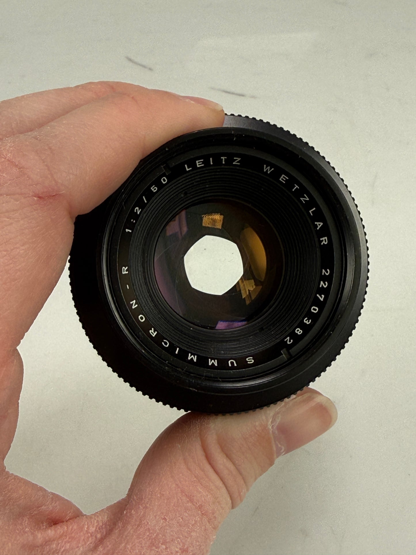 Leica 50mm f2 Summicron-R 1-Cam Lens