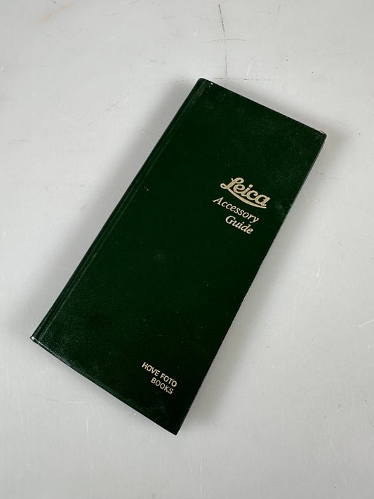 Leica Accessory Guide 1984 - Hove Foto Books Rare First Edition 1st