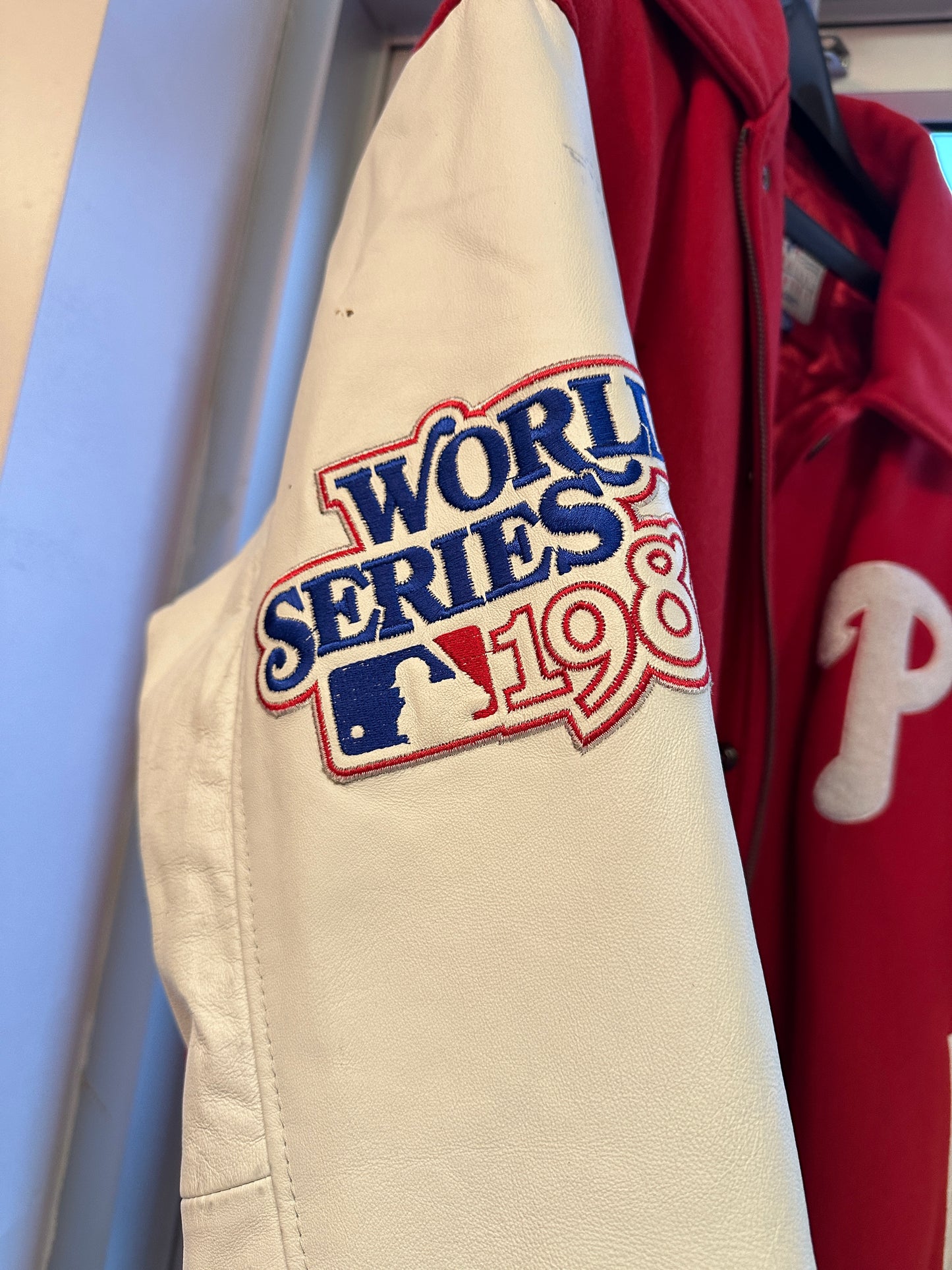 Philadelphia Phillies 2x World Series Champion Letterman Jacket XL limited edition