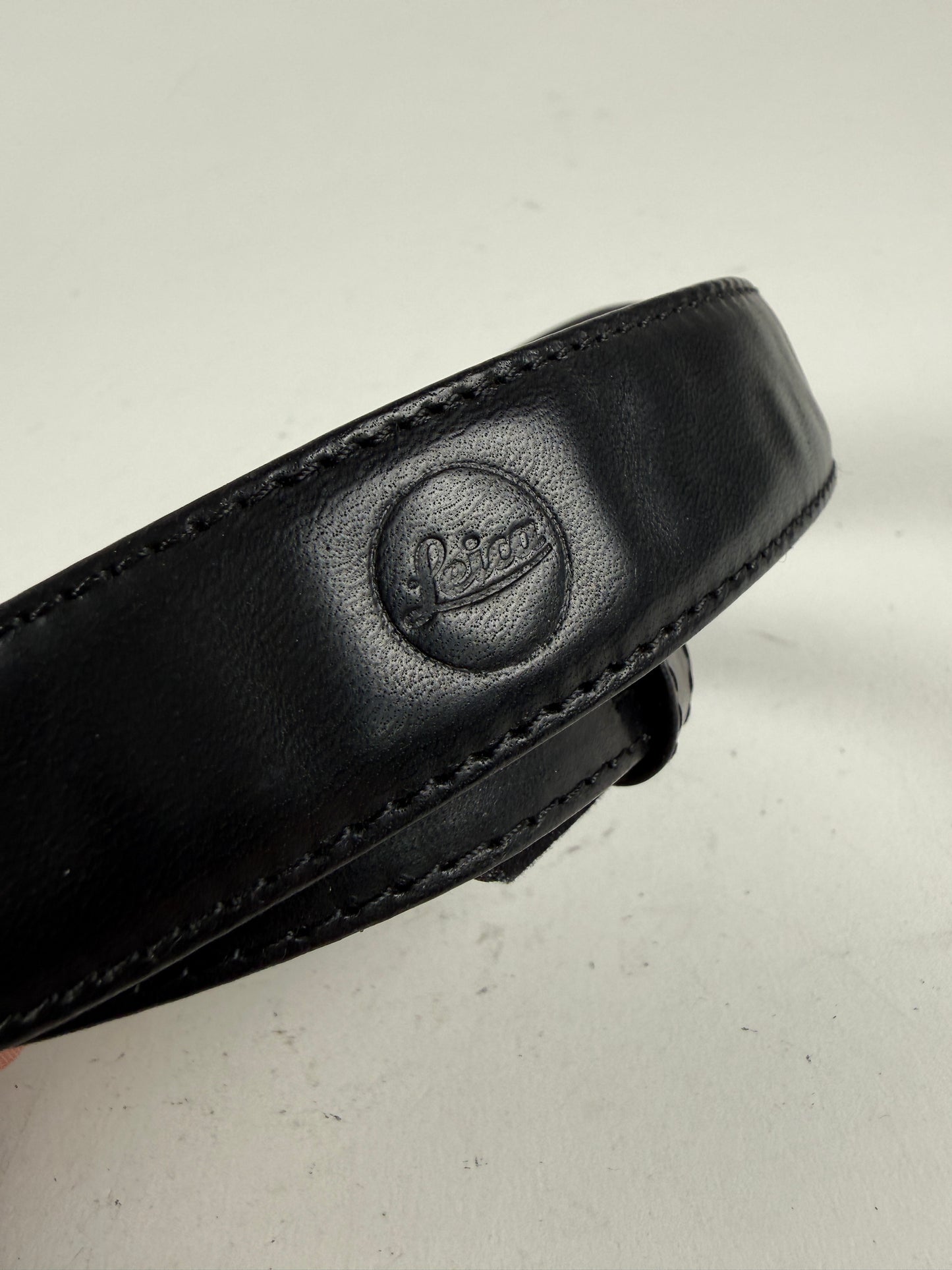 Leica Genuine Original Black Camera Leather Neck Strap