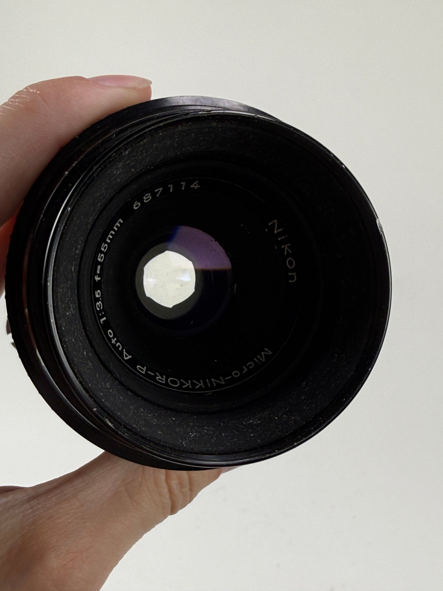 Nikon Micro Nikkor AI’d AI 55mm f3.5 Lens