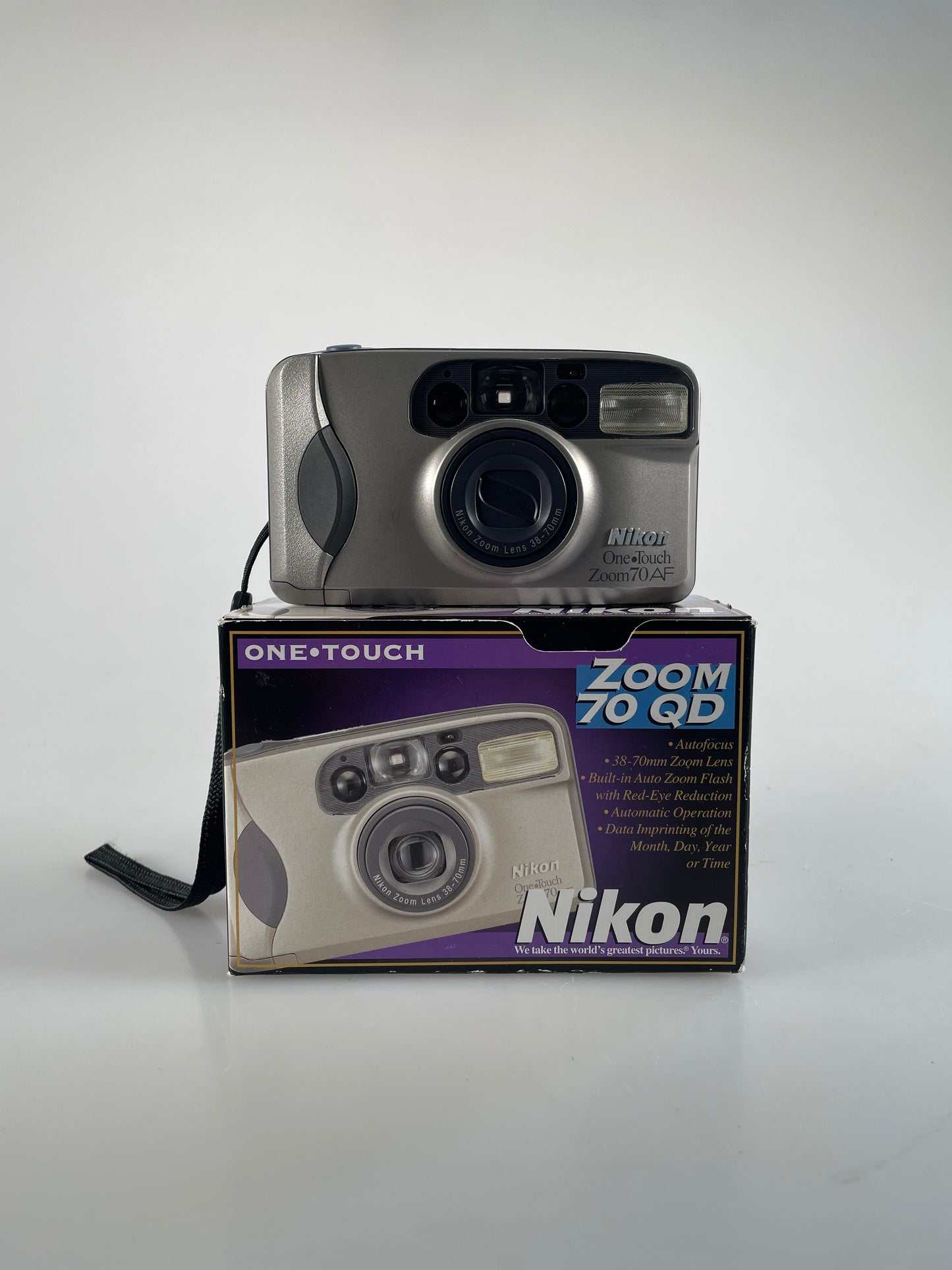 Nikon One Touch Zoom 70 QD One Touch Film Camera point and shoot