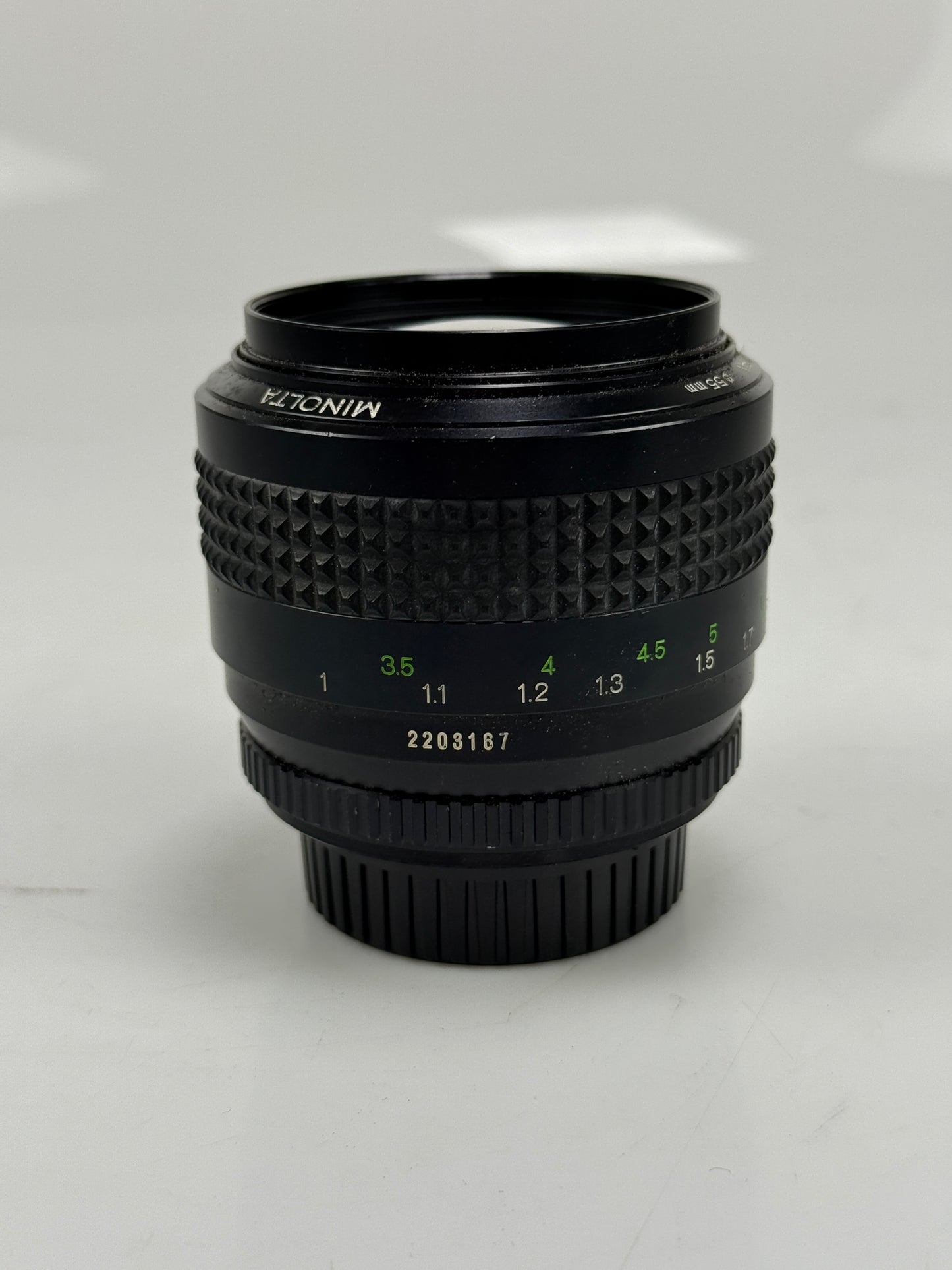 Minolta MC ROKKOR X 85mm f1.7 MF Portrait Lens