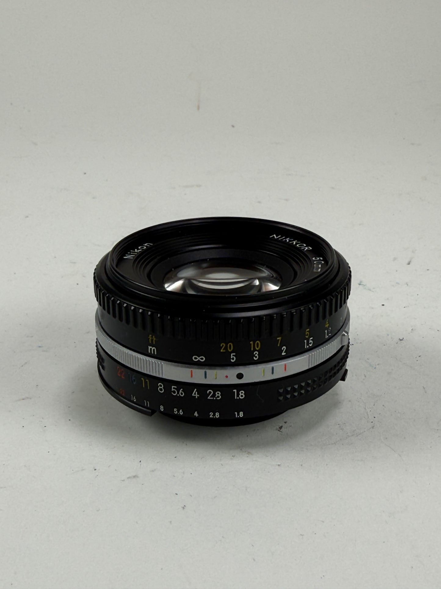 Nikon Nikkor Ai-s AIS 50mm f1.8 Lens Prime Pancake SLR