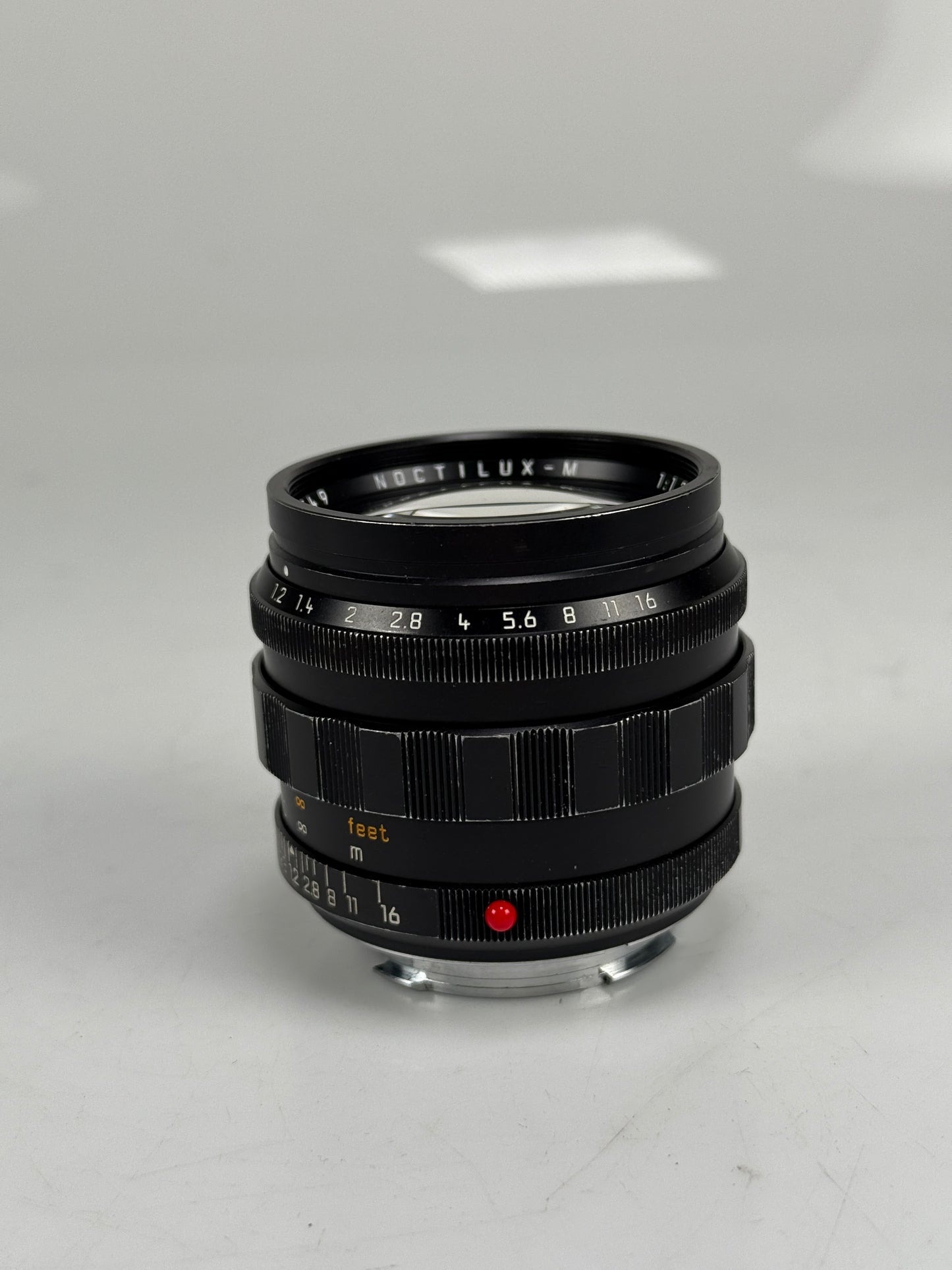 Leica Noctilux-M 50mm F1.2 ASPH. Lens Black 11686 Reissue