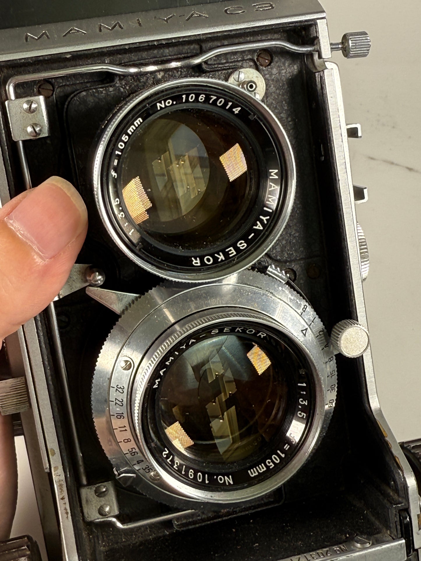 Mamiya C3 TLR medium format Film camera kit 80mm f2.8 lens
