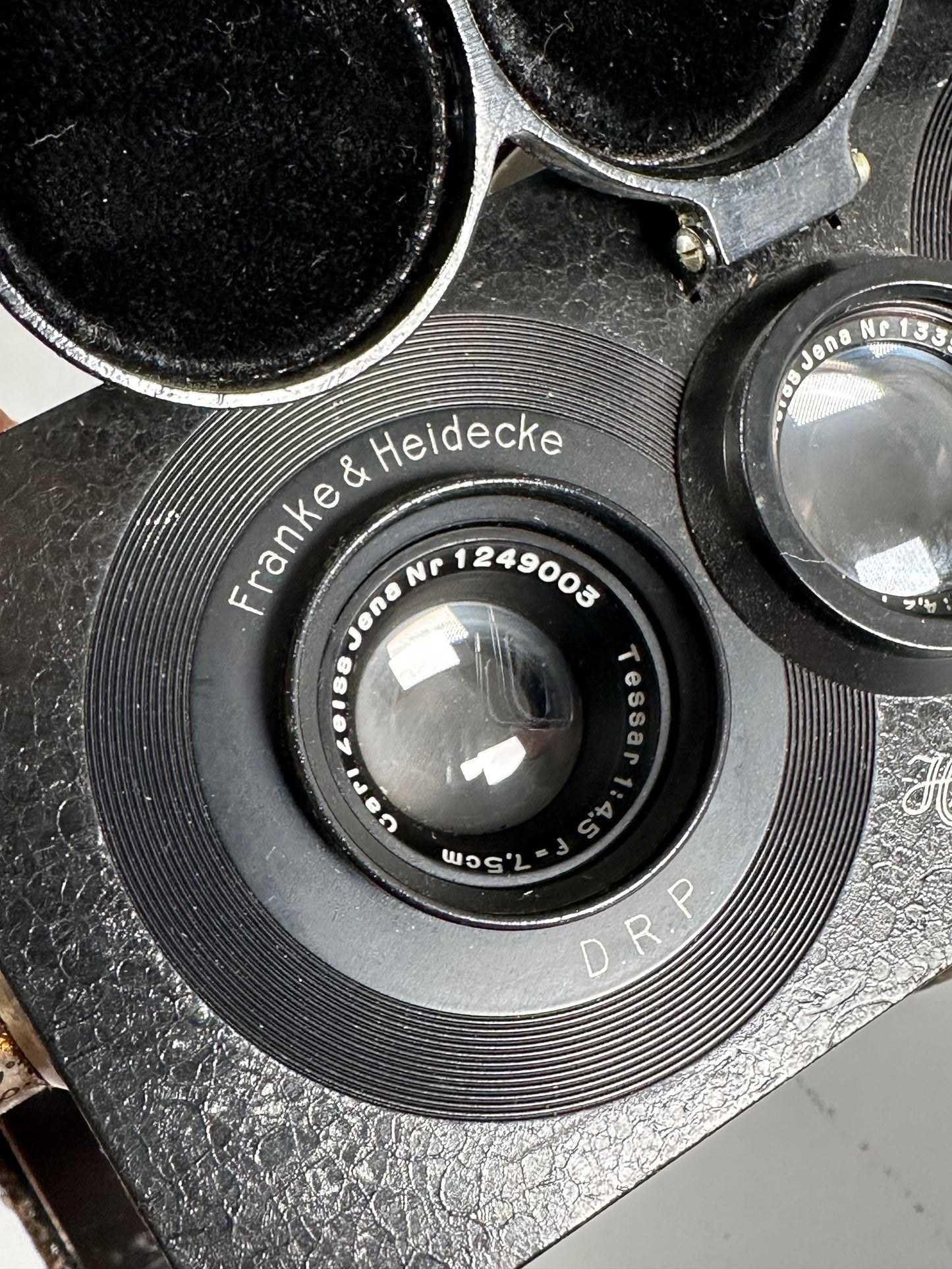 Rollei stereo Heidoscop 6x13cm w/ plate film holder tessar 75mm f4.5 lens