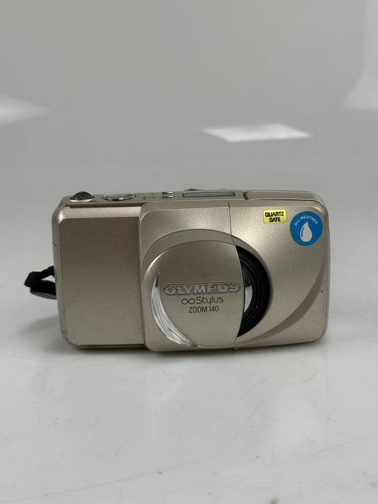 Olympus Stylus Epic Zoom 140 35mm Point & Shoot Film Camera