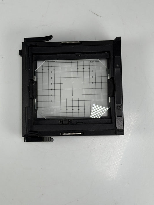 Sinar 4x5 Standard Camera Back w/ ground glass