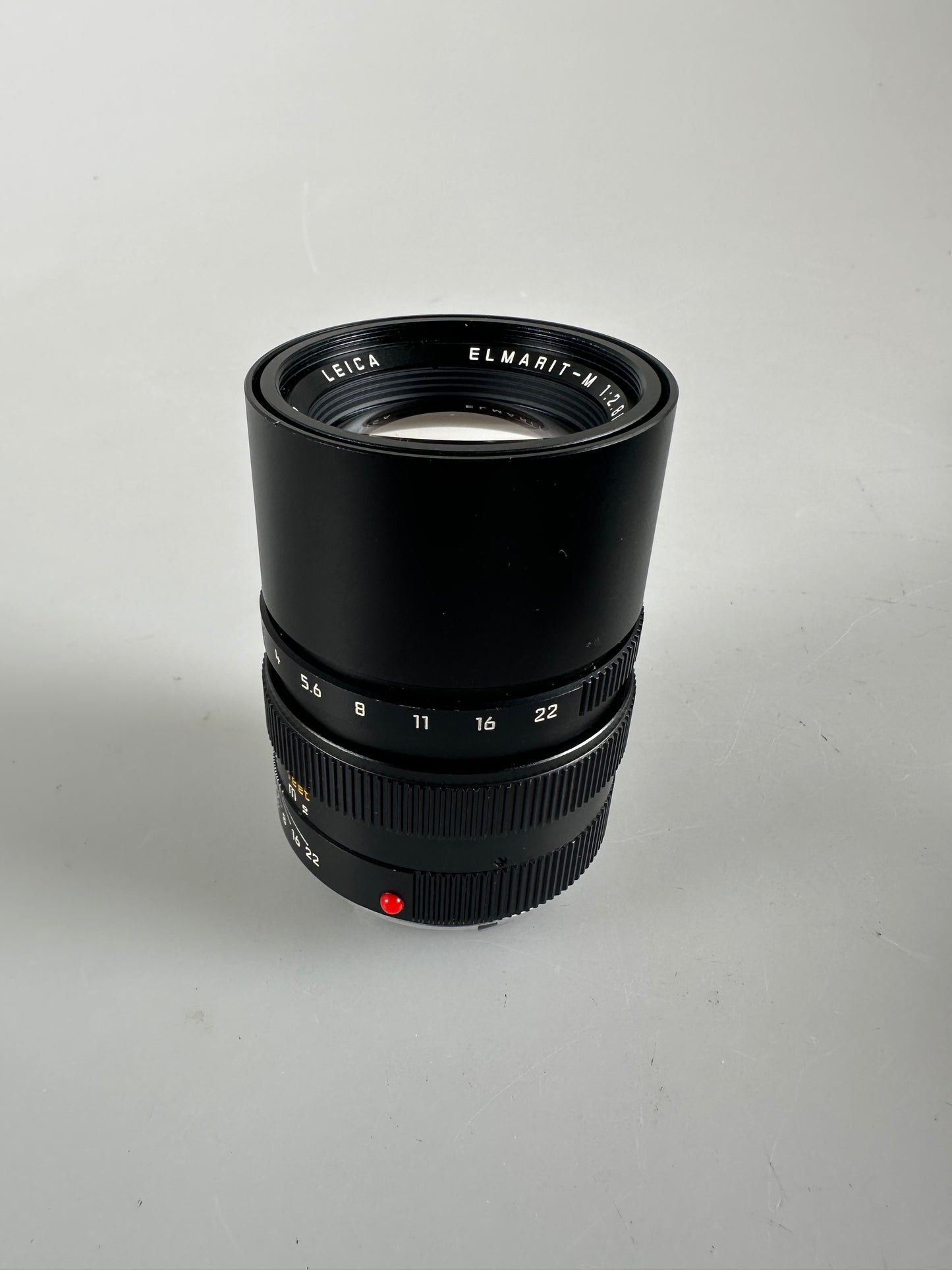 Leica Elmarit-M 90mm F2.8 MF Camera Lens E46 Black 11807