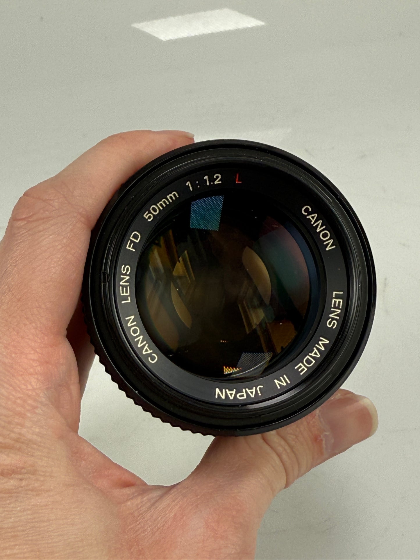 Canon FD L 50mm f1.2 Lens