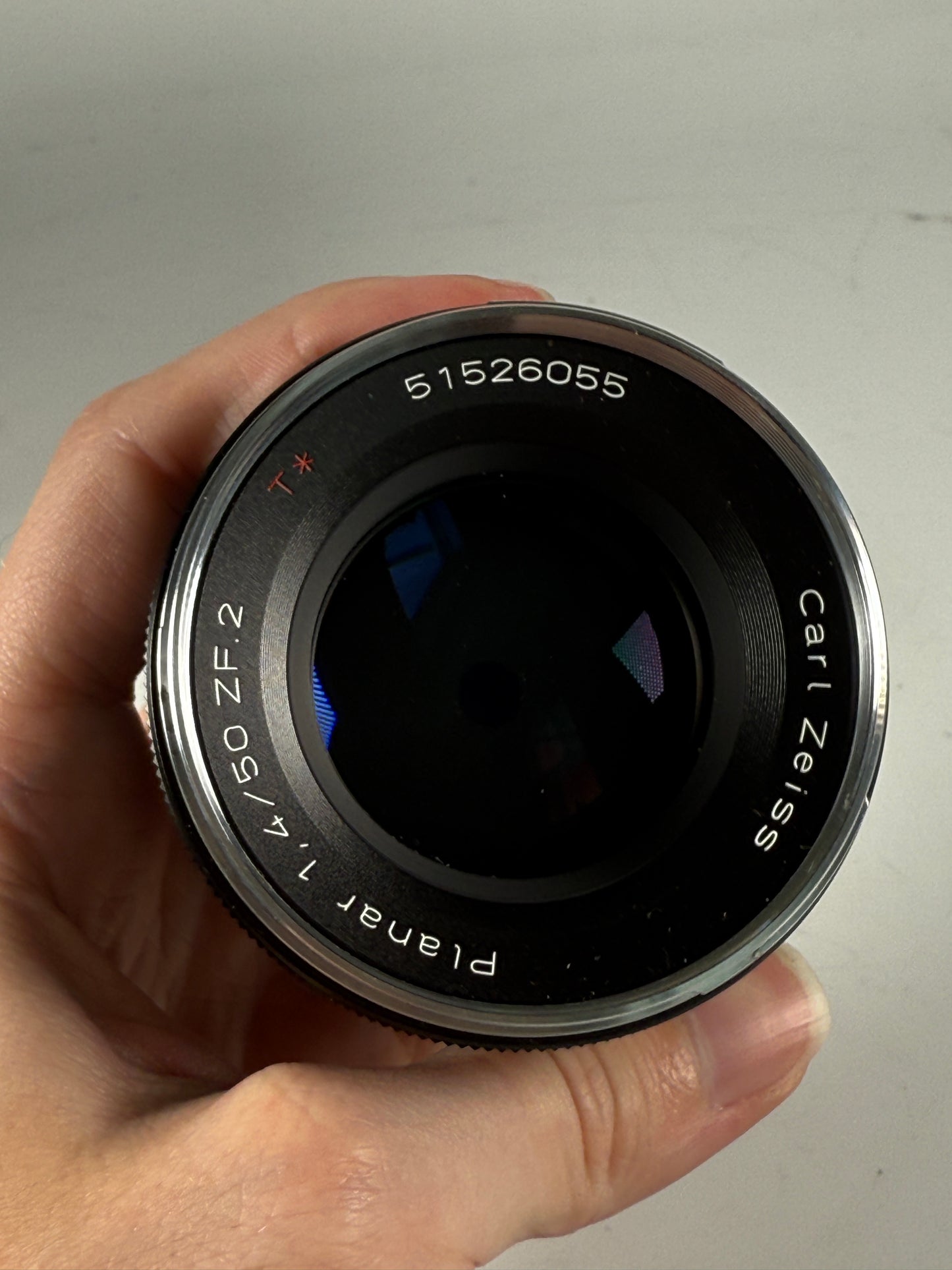 Carl ZEISS PLANAR T * 50mm f1.4 ZF.2 for Nikon Ai-s Manual Focus Lens black