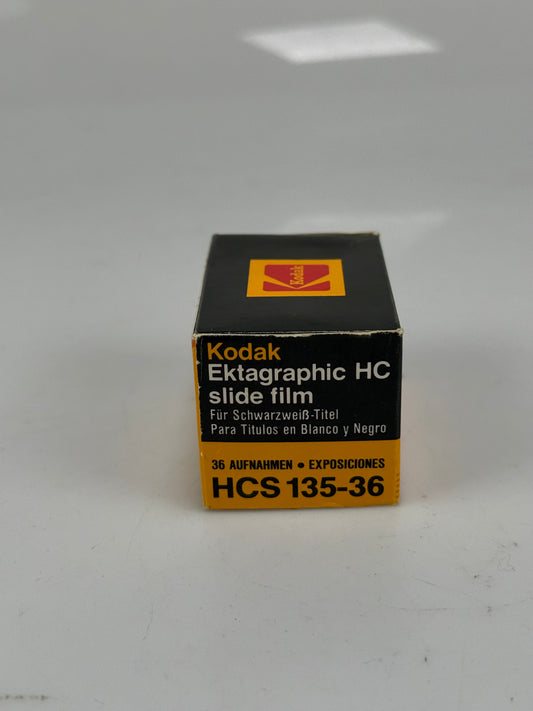 Kodak Ektagraphic HC Slide Film 36exp Color NEW Expired HCS 135-36