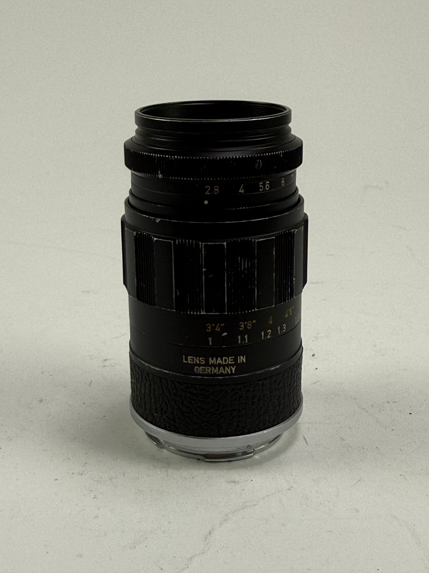 Leica 90mm f2.8 Elmarit Black M mount lens