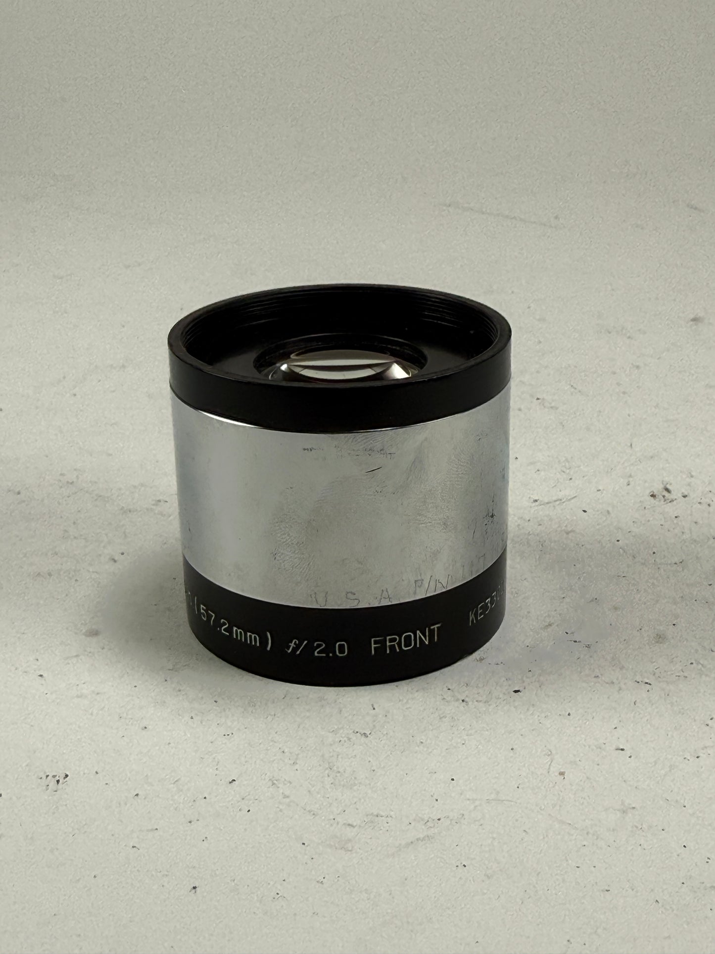 Bausch Lomb super Cinephor 2.25 inch f2 57.2mm  projection lens RARE